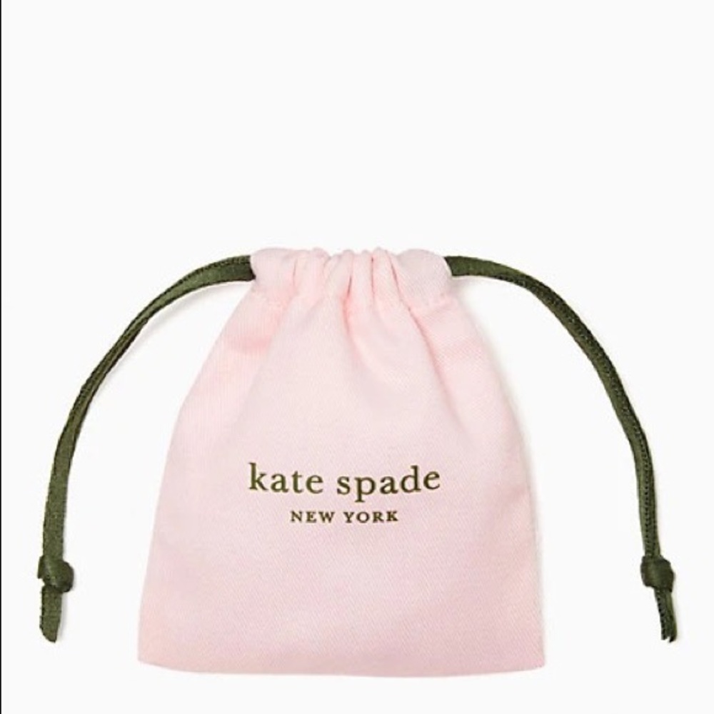 Kate Spade Rise and Shine Stud Earrings Silver Patina - Picture 9 of 9